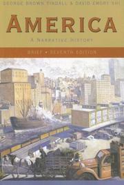 Cover of: America by George Brown Tindall, David Emory Shi