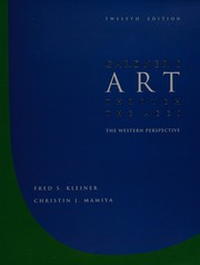 Cover of: Gardner's art through the ages by Helen Gardner
