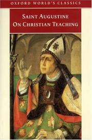 Cover of: On Christian Teaching (Oxford World