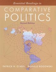 Cover of: Essential Readings in Comparative Politics, Second Edition (The Norton Series in World Politics) by Patrick H. O'Neil, Ronald Rogowski