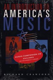 Cover of: An Introduction to America's Music by Richard Crawford, Richard Crawford