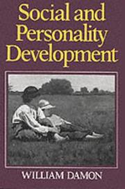 Cover of: Social and personality development: infancy through adolescence