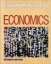 Economics by Edwin Mansfield