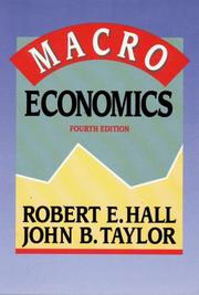 Macroeconomics by Robert Ernest Hall, Hall Taylor King Mcconnell, Robert E. Hall, John Bigelow Taylor