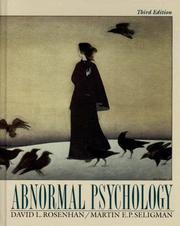 Cover of: Abnormal psychology by David L. Rosenhan