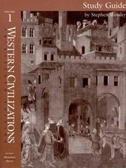 Cover of: Western Civilizations: Study Guide to Accompany Volume 1, 13th Edition