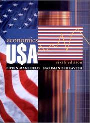 Cover of: Economics U$A, Sixth Edition