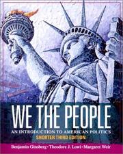 Cover of: We the People, Third Shorter Edition