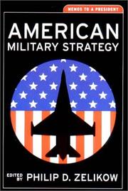 Cover of: American Military Strategy: Memos to a President (Aspen Policy Series)