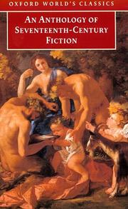 Cover of: An Anthology of Seventeenth-Century Fiction