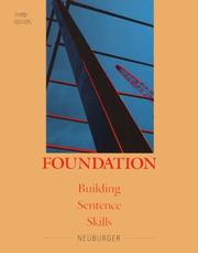 Cover of: Foundation: building sentence skills