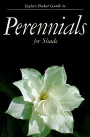 Cover of: Taylor's pocket guide to perennials for shade by Ann Reilly, consulting editor.
