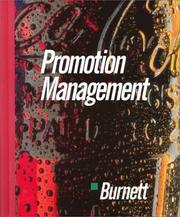Promotion management by John J. Burnett