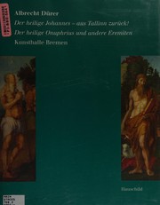 Cover of: Albrecht Dürer by Albrecht Dürer