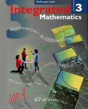 Cover of: Integrated Math 3