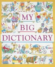 Cover of: My big dictionary