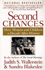 Cover of: Second Chances by Sandra Blakeslee, Judith Wallerstein