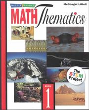 Cover of: Math Thematics: Book 1