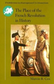 Cover of: The place of the French Revolution in history