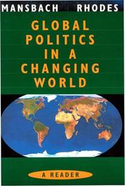 Cover of: Global Politics in a Changing World: A Reader