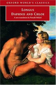 Cover of: Daphnis and Chloe by Longus