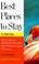 Cover of: Best Places to Stay in Florida