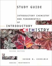 Cover of: Study Guide Introductory Chemistry and Fundamentals of Introductory Chemistry