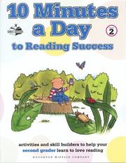 Cover of: 10 Minutes A Day To Reading Success For Second Graders (Ten Minutes Series) by Editors of Houghton Mifflin Company