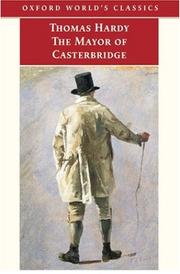 Cover of: The mayor of Casterbridge by Thomas Hardy