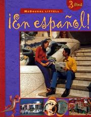 Cover of: En Espanol! by Estella Gahala, Patricia Hamilton Carlin, Audrey L. Heining-Boynton, Ricardo Otheguy