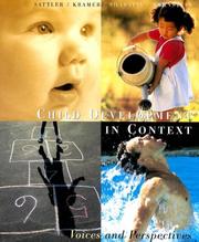 Cover of: Child Development in Context: Voices and Perspectives