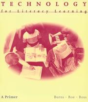 Cover of: Technology for Literacy Learning: A Primer