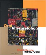 Cover of: Oral interpretation by Charlotte I. Lee