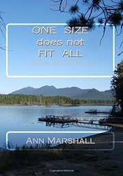 Cover of: ONE SIZE does not FIT ALL: 30 Day Devotional