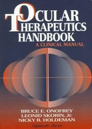 Cover of: Ocular therapeutics handbook | 