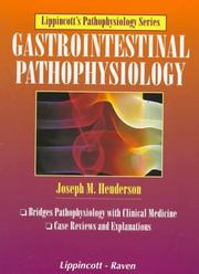 Gastrointestinal pathophysiology by Joseph M. Henderson