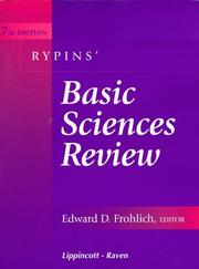Cover of: Rypins' basic sciences review.