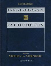 Cover of: Histology for pathologists