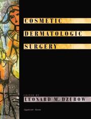 Cover of: Cosmetic dermatologic surgery