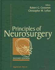 Principles of neurosurgery by Christopher M. Loftus