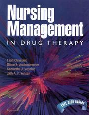 Cover of: Nursing management in drug therapy | 