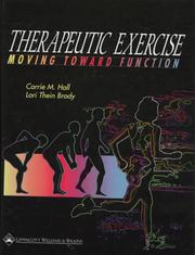 Therapeutic exercise by Carrie M. Hall, Lori Thein Brody