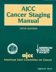 Cover of: AJCC cancer staging manual