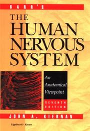 Cover of: Barr's The human nervous system by J. A. Kiernan