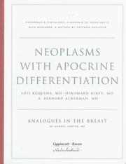 Cover of: Neoplasms with apocrine differentiation