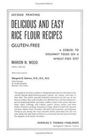 Delicious and easy rice flour recipes by Marion N. Wood