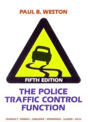 Cover of The police traffic control function