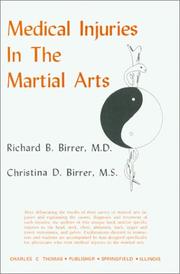 Cover of: Medical injuries in the martial arts by Richard B. Birrer