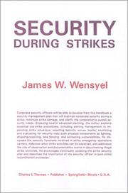 Cover of: Security during strikes