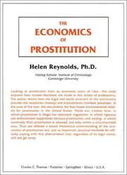 Cover of: The economics of prostitution